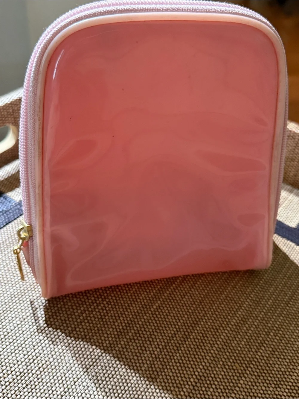 Christian Dior pardons Pink Cosmetic Pouch - Compact Travel Makeup Bag